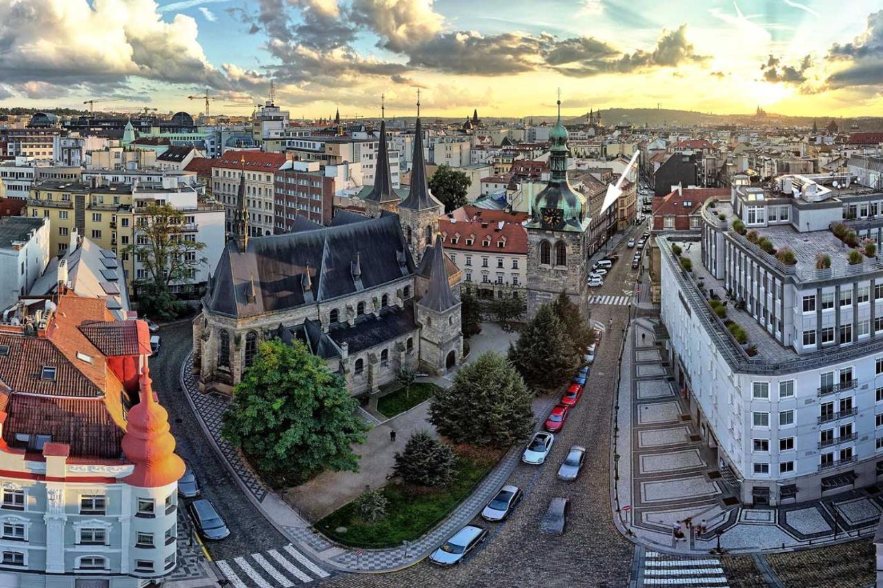 Peter'S Tower Apartments Prague Ngoại thất bức ảnh